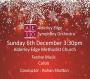 Concert 6 December